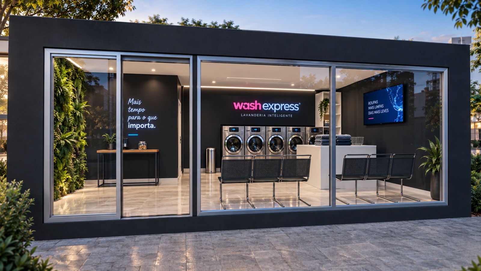 Fachada Wash+